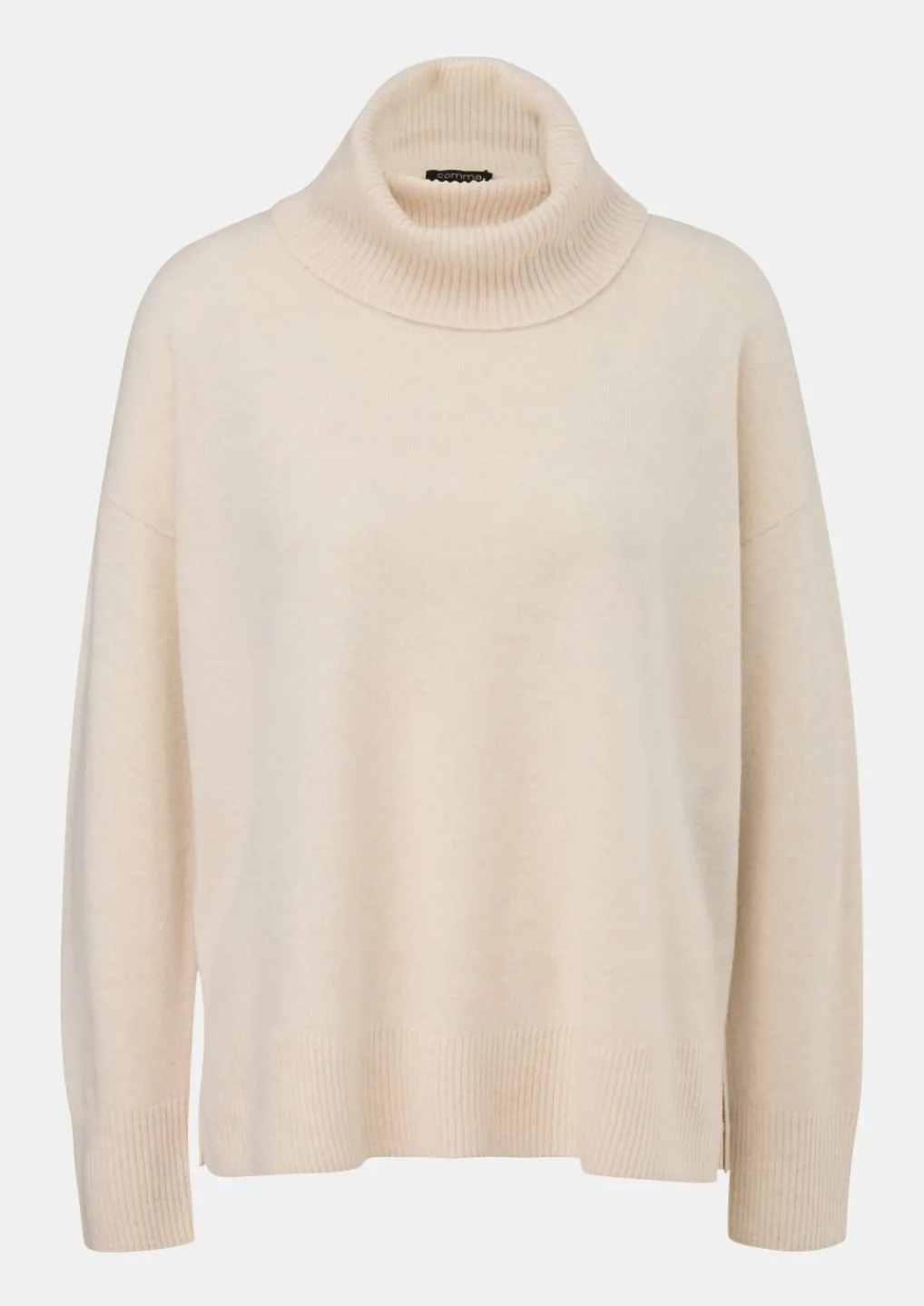 Lockerer Strickpullover aus Kaschmirmix-Comma Clearance