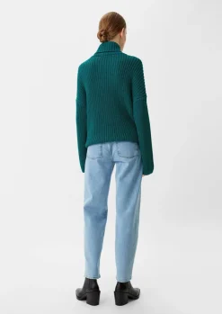Lockerer Strickpullover mit Rollkragen-Comma Clearance