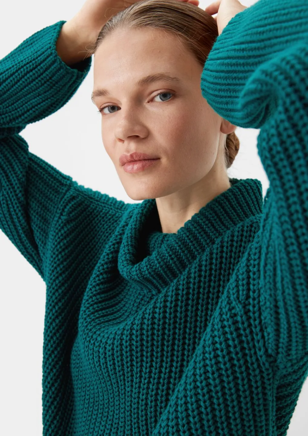 Lockerer Strickpullover mit Rollkragen-Comma Clearance