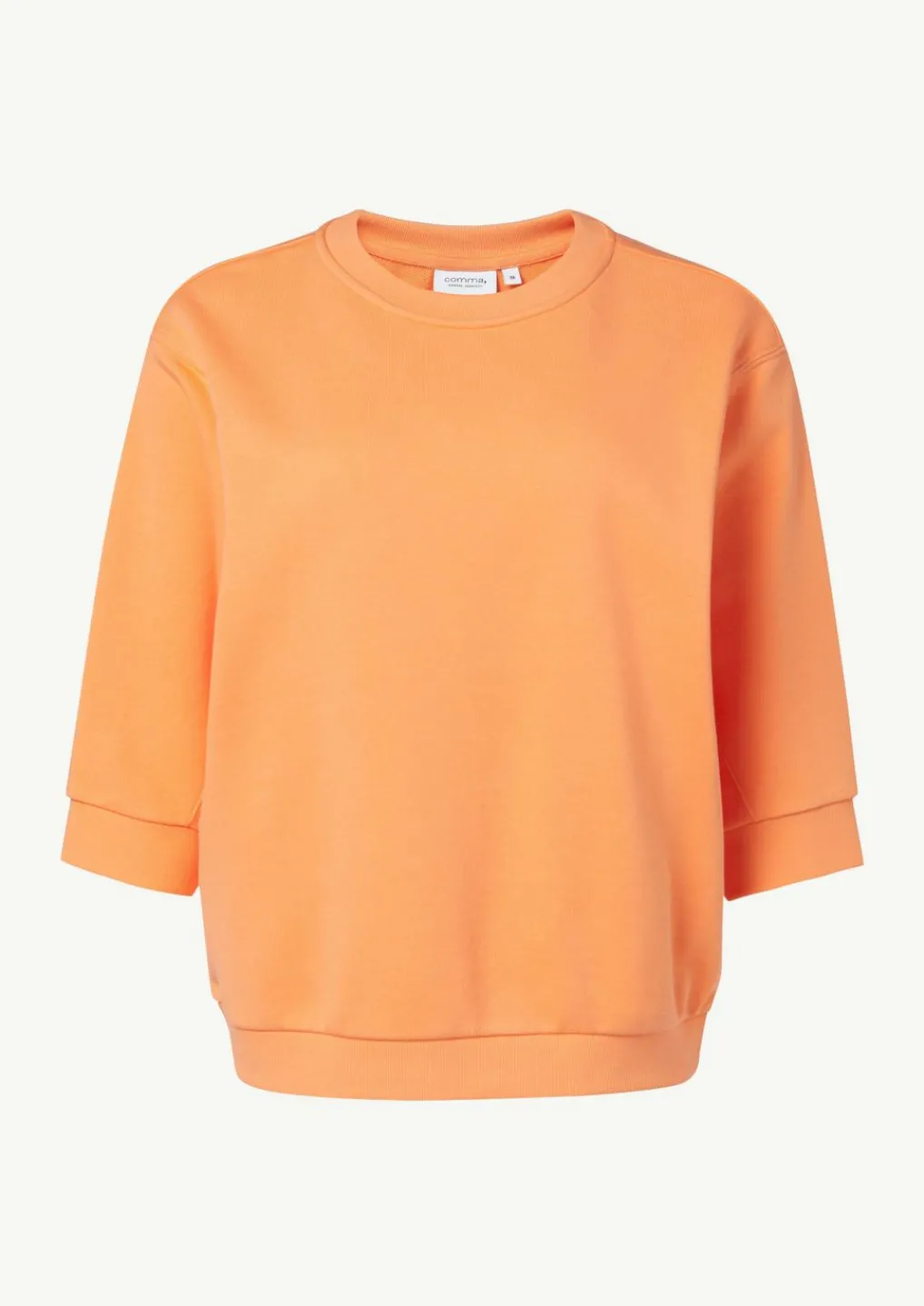 Lockeres Sweatshirt mit 3/4-Arm-Comma Best