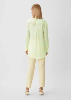 Longbluse aus Chiffon-Comma Outlet
