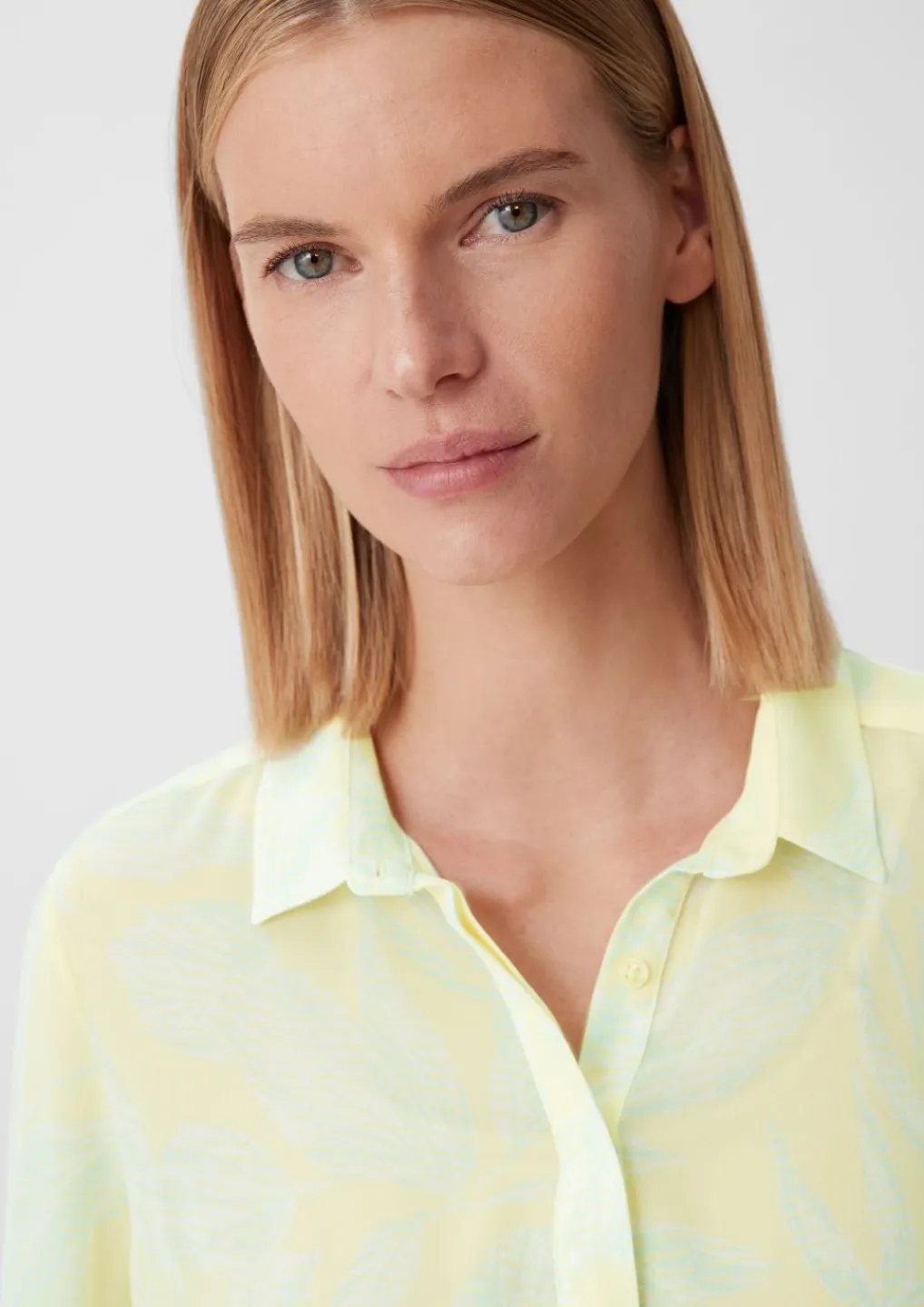 Longbluse aus Chiffon-Comma Outlet