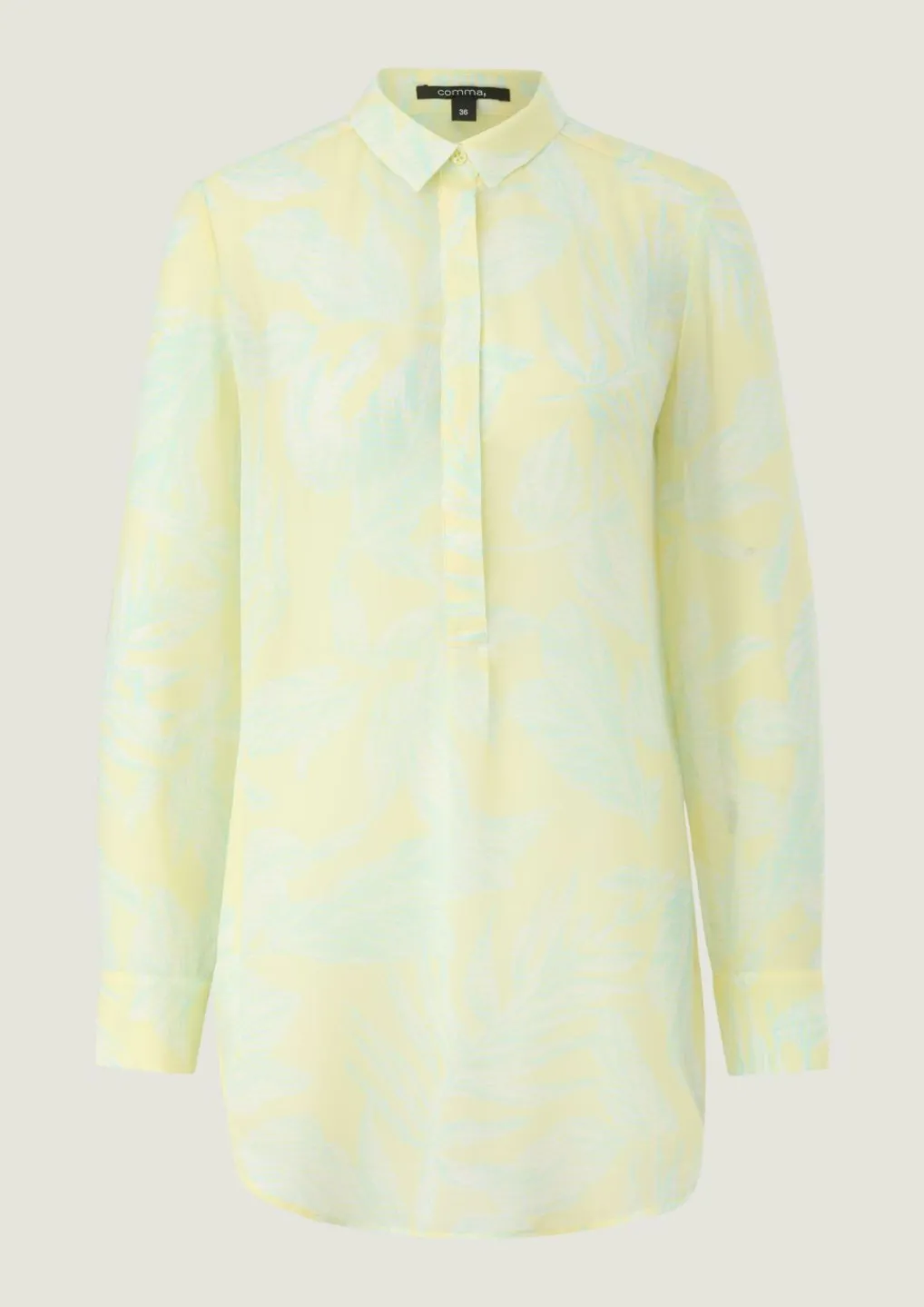 Longbluse aus Chiffon-Comma Outlet