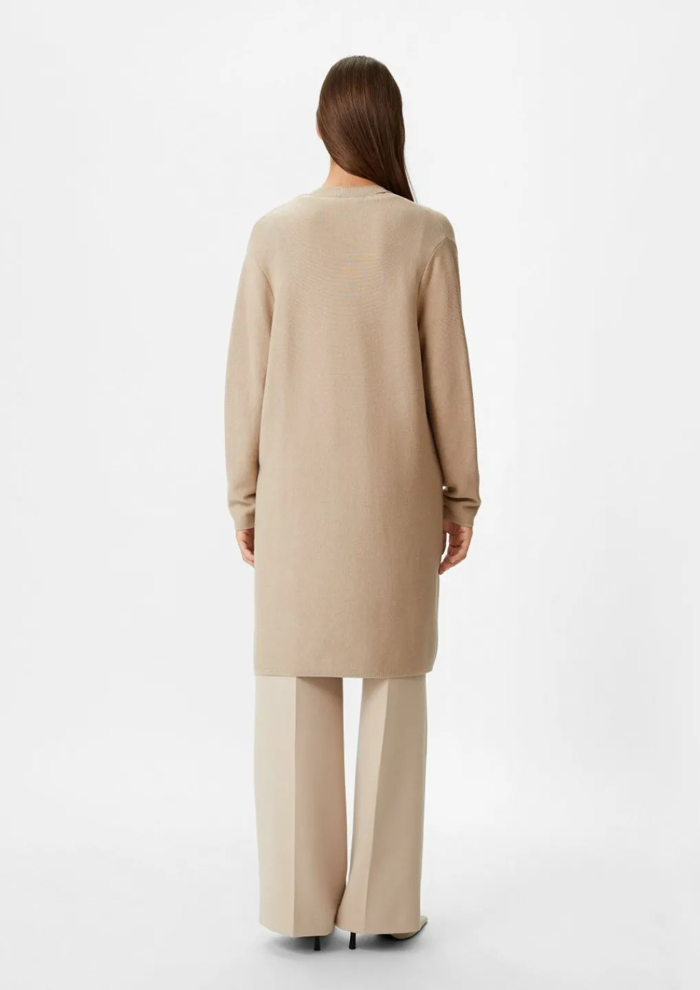 Long-Cardigan aus Viskosemix-Comma Online