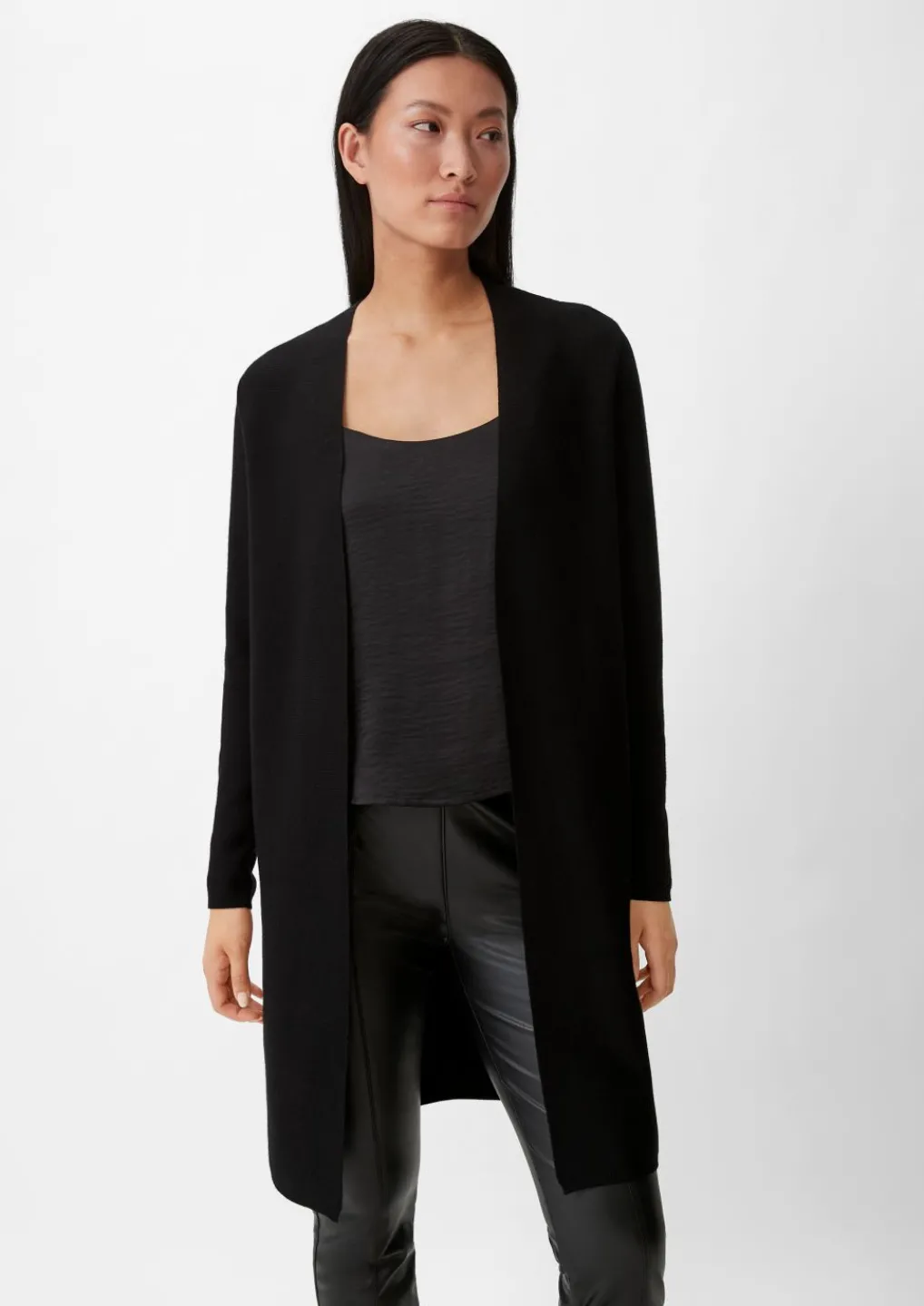 Long-Cardigan aus Viskosemix-Comma Fashion