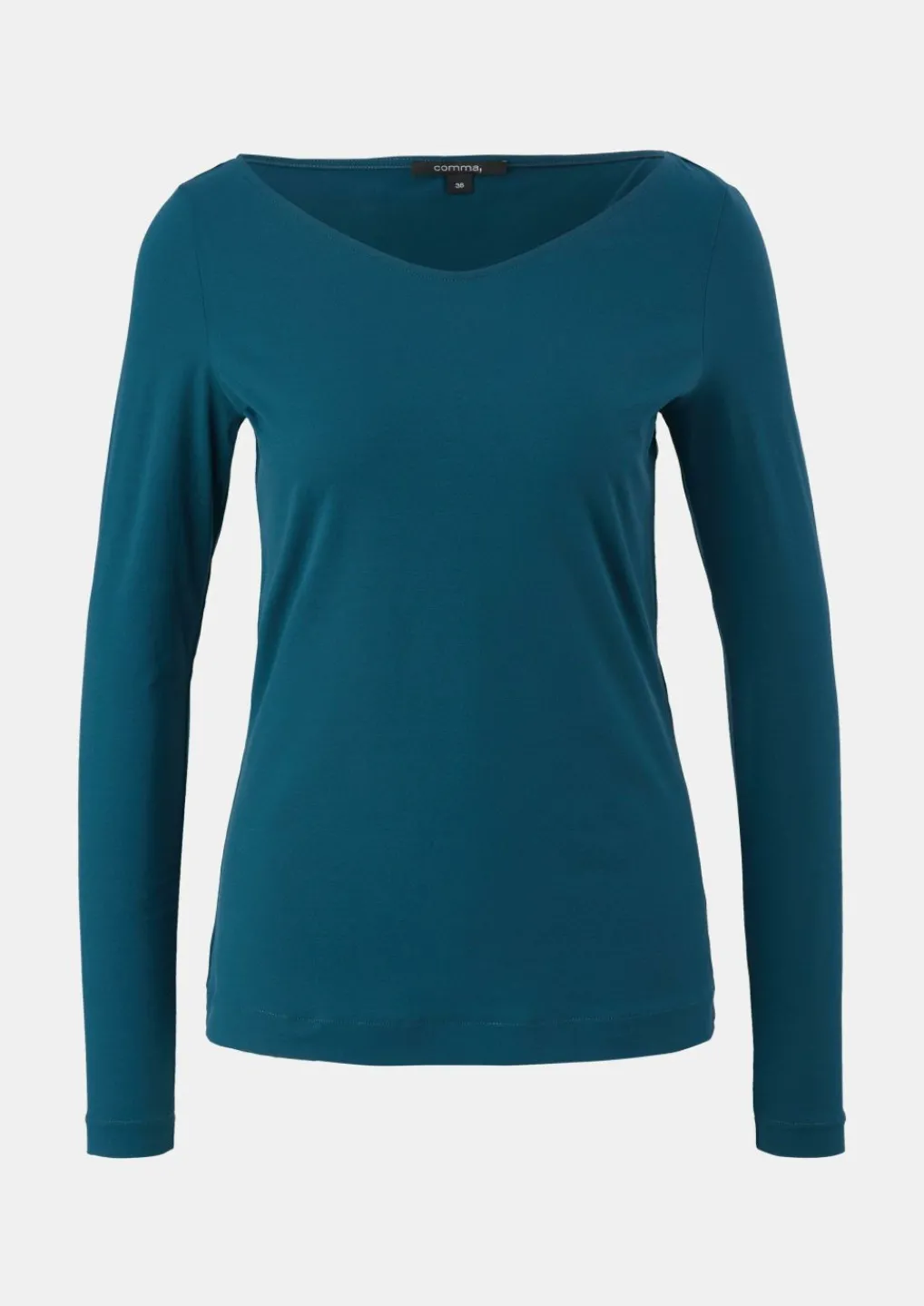 Longsleeve aus leichtem Jersey-Comma Online