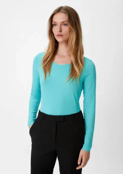 Longsleeve aus leichtem Jersey-Comma Discount