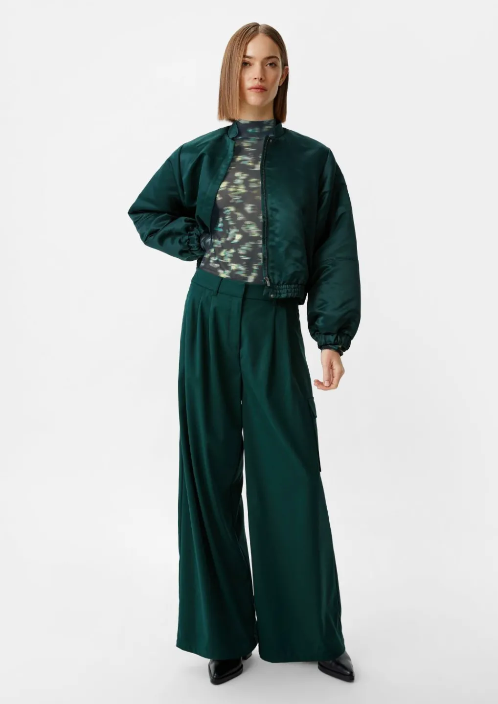 Longsleeve aus Mesh-Comma New