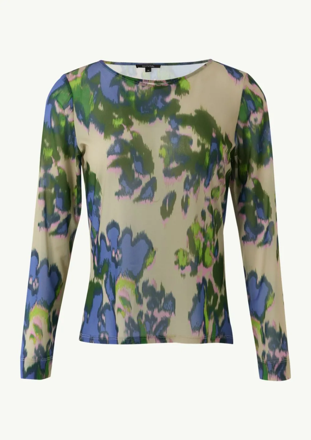 Longsleeve aus Mesh-Comma Clearance