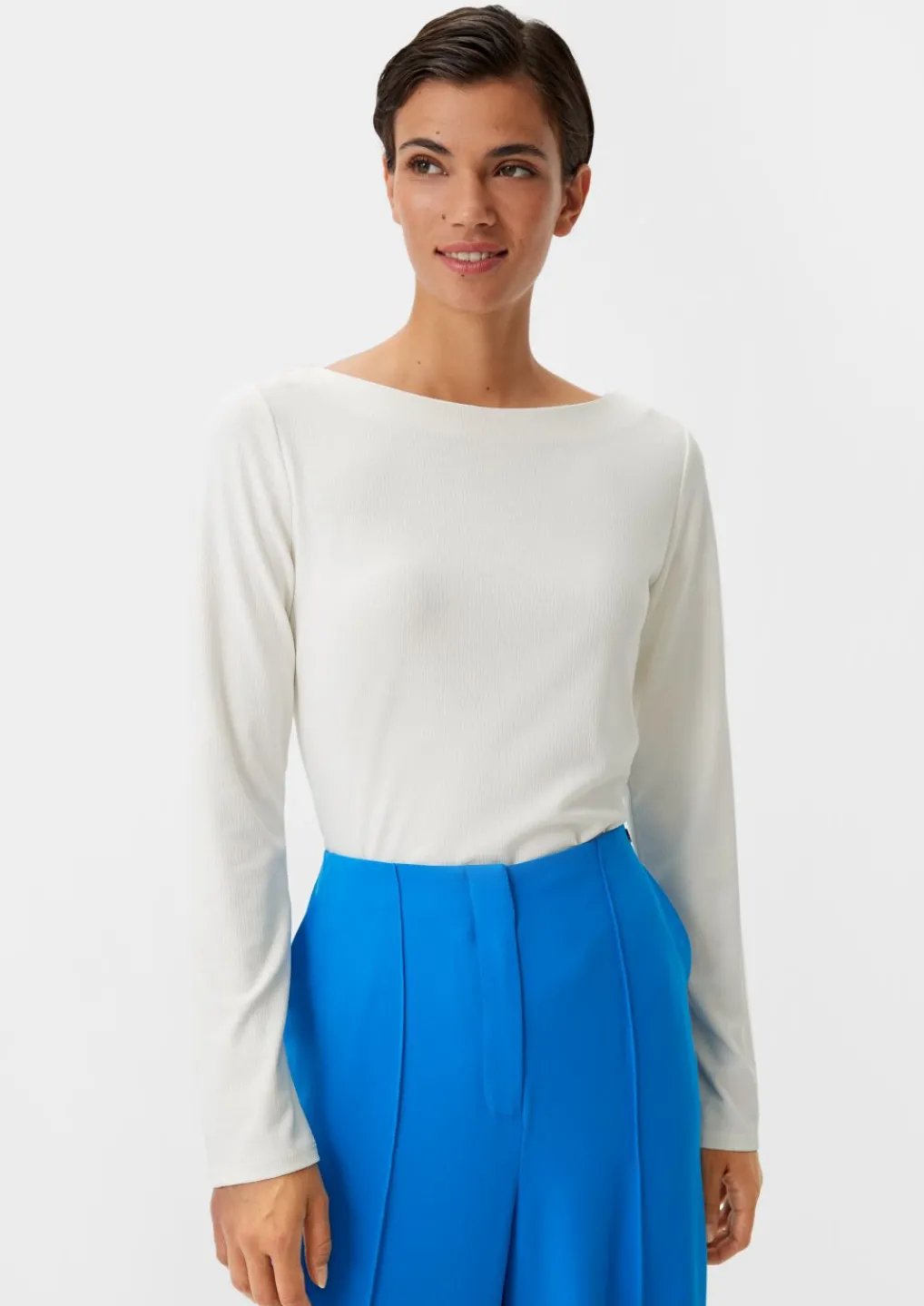 Longsleeve aus Modalmix-Comma Clearance