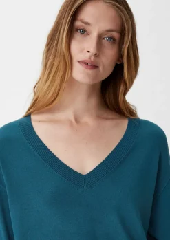 Longsleeve aus Viskosemix-Comma Hot
