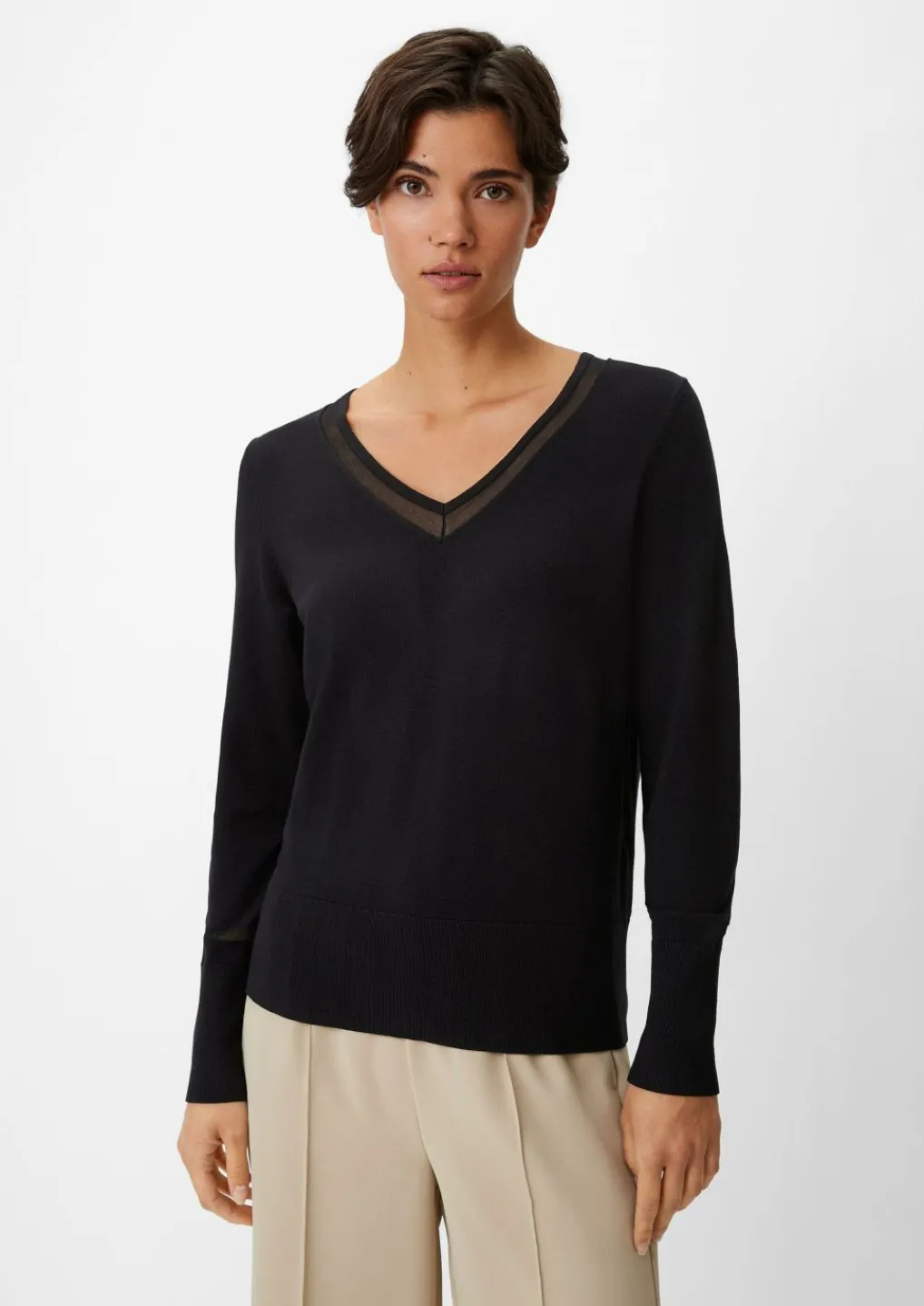 Longsleeve aus Viskosemix-Comma Discount