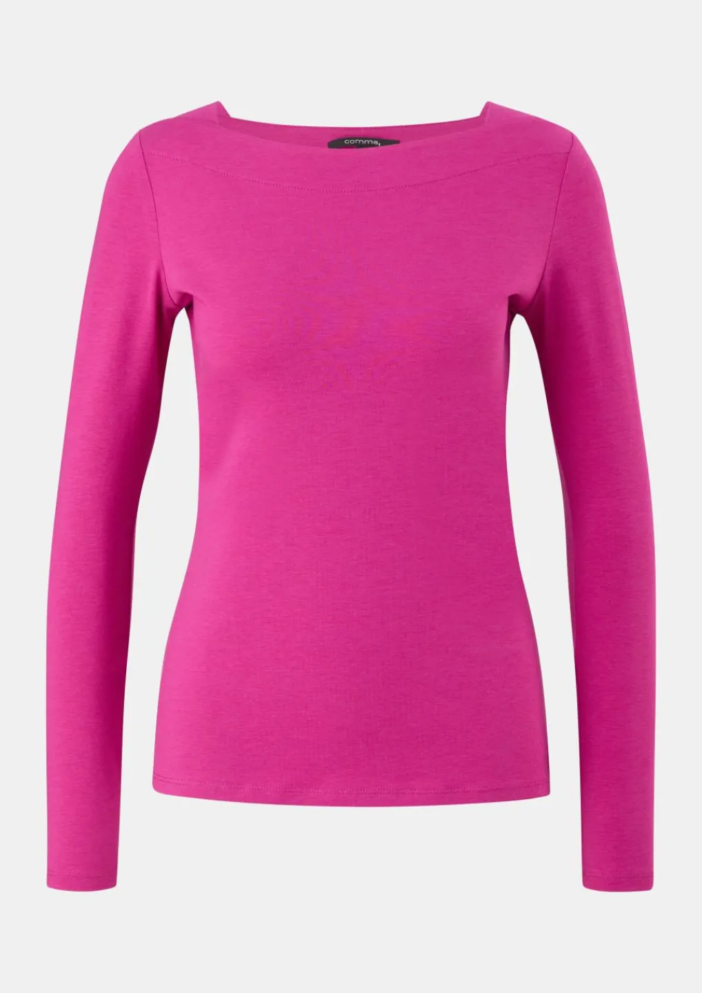 Longsleeve mit eckigem Ausschnitt-Comma Outlet