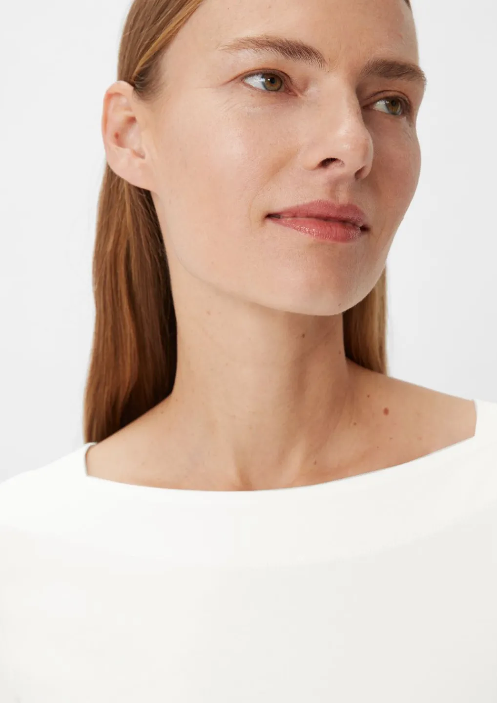 Longsleeve mit eckigem Ausschnitt-Comma Hot