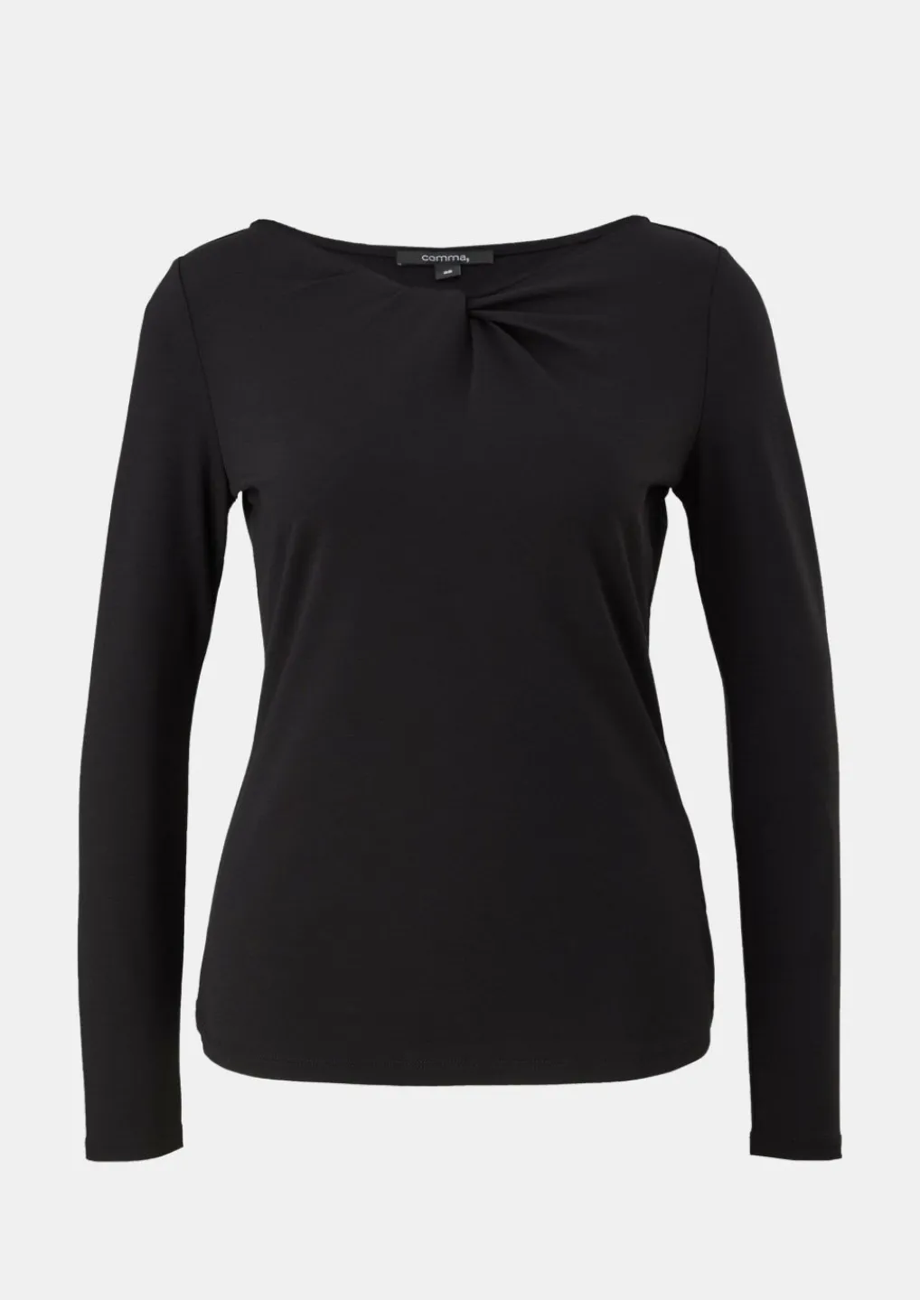 Longsleeve mit Knoten-Detail-Comma Discount
