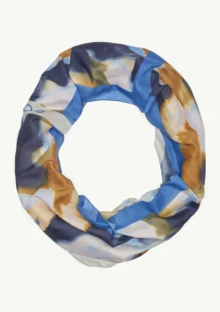Loop-Schal mit All-over-Print-Comma New