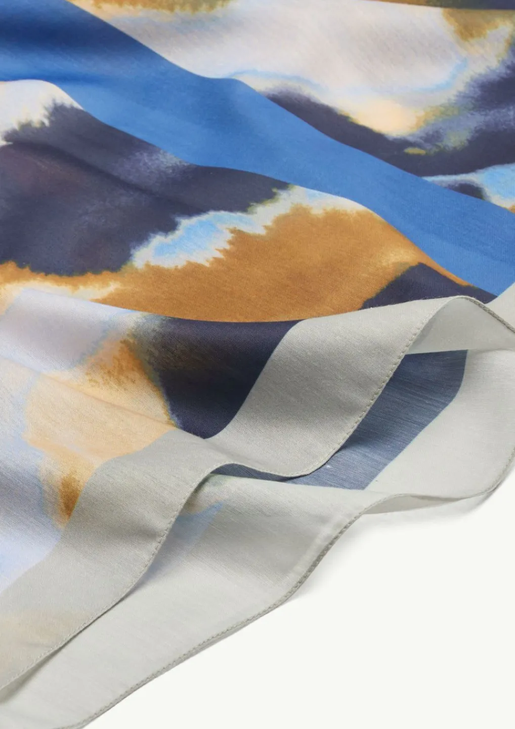 Loop-Schal mit All-over-Print-Comma New