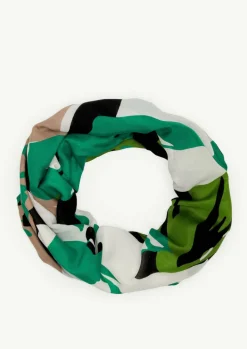 Loop-Schal mit Blumenmuster-Comma Hot