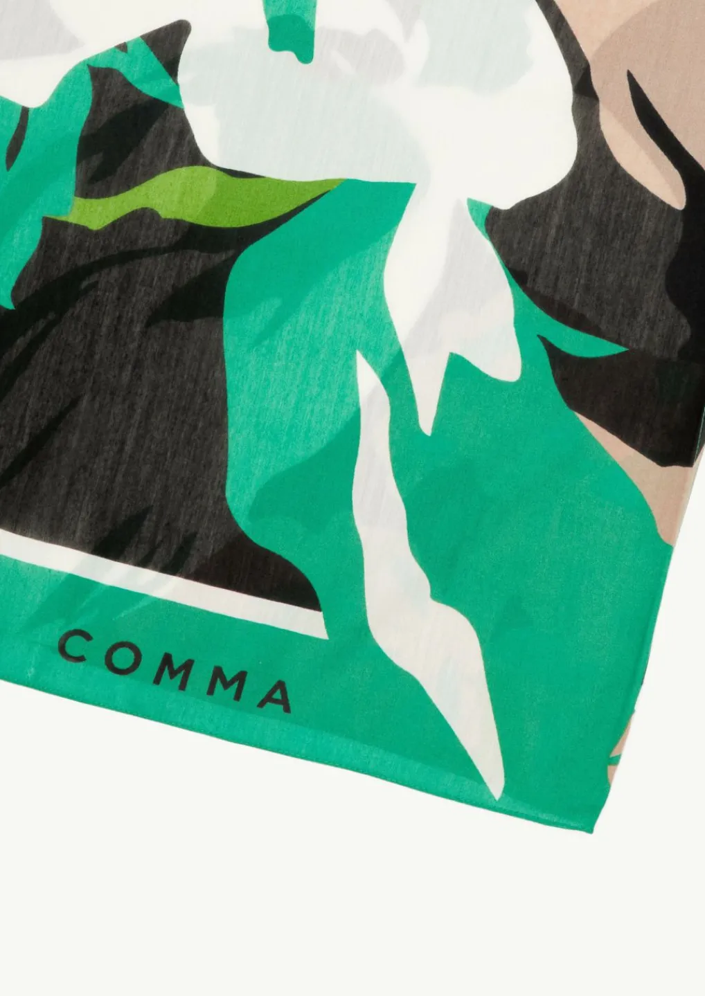 Loop-Schal mit Blumenmuster-Comma Hot
