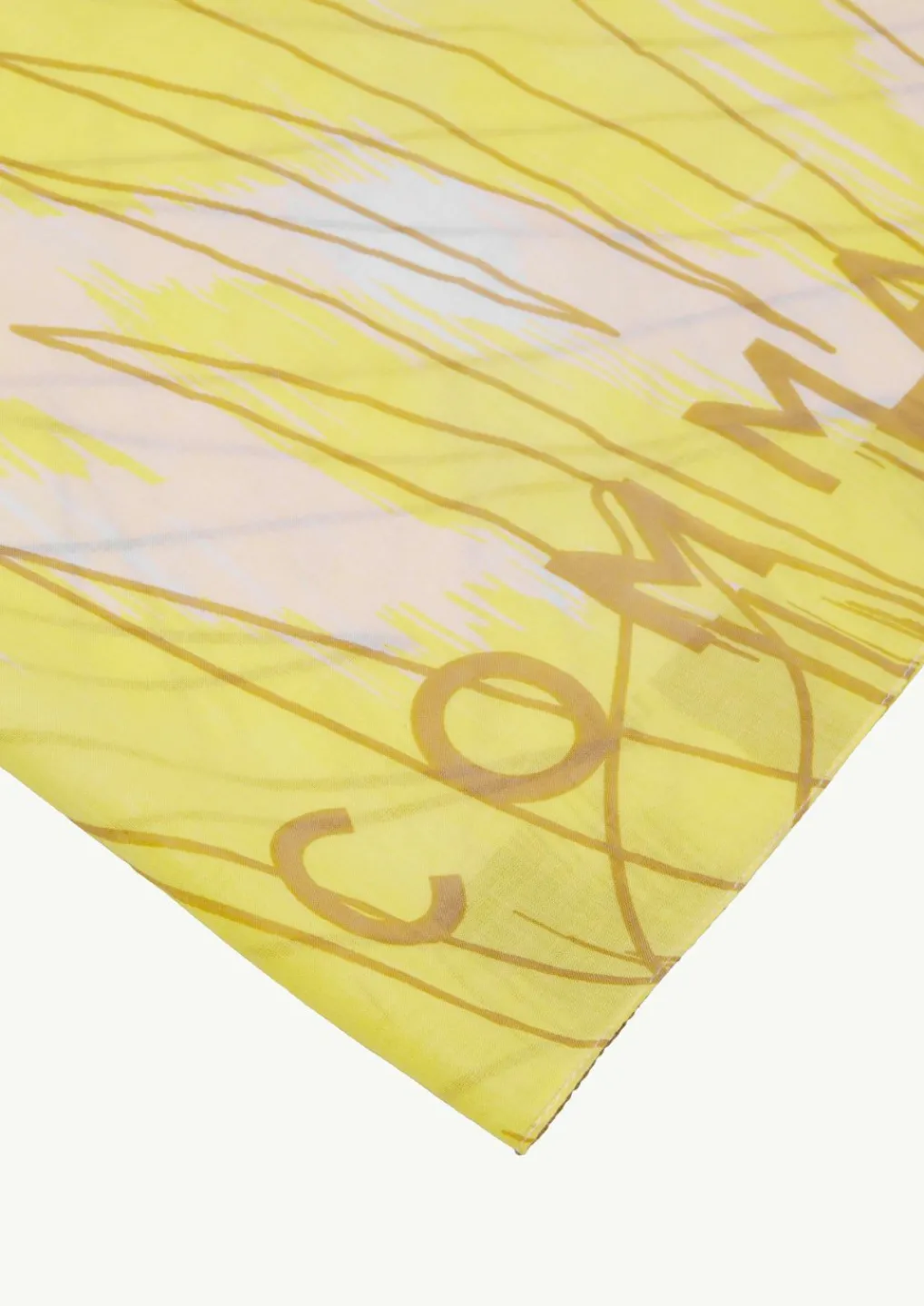 Loop-Schal mit floralem Muster aus Baumwolle-Comma Sale