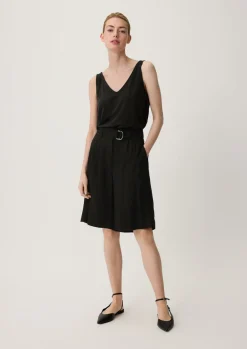 Loose: Bermuda aus Twill-Comma Sale