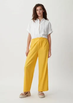 Loose: Hose aus Leinenmix-Comma Hot