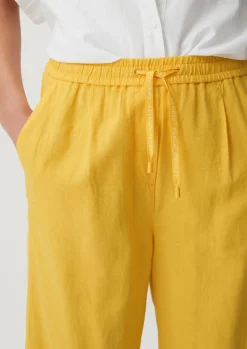 Loose: Hose aus Leinenmix-Comma Hot