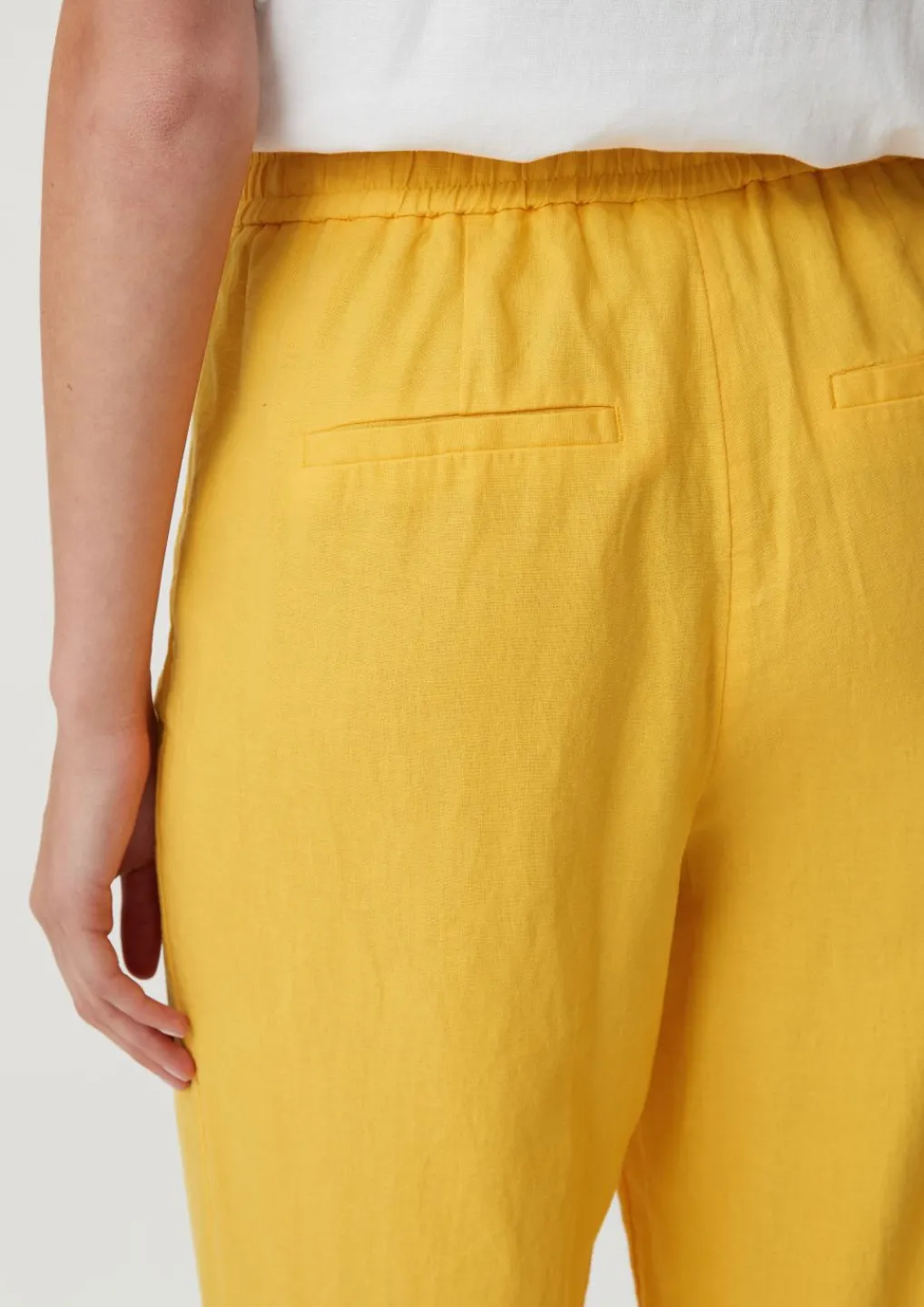 Loose: Hose aus Leinenmix-Comma Hot