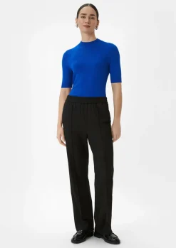 Loose: Hose mit Semi Wide leg-Comma Hot