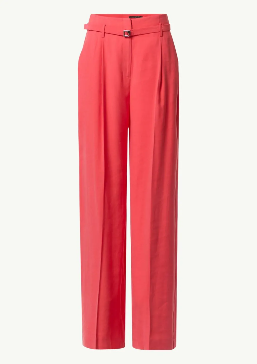 Loose: Weite Hose aus Piqué-Comma Fashion