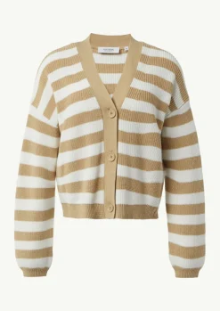 Lässige Strickjacke mit voluminösen Ärmeln-Comma Online