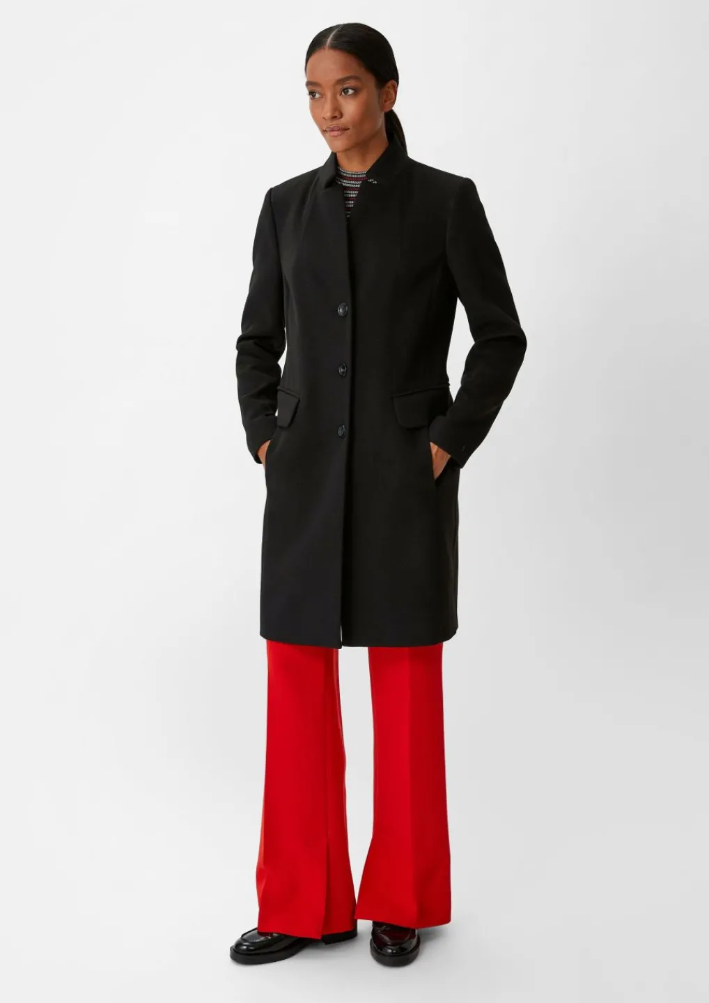Mantel aus Viskosemix-Comma Discount