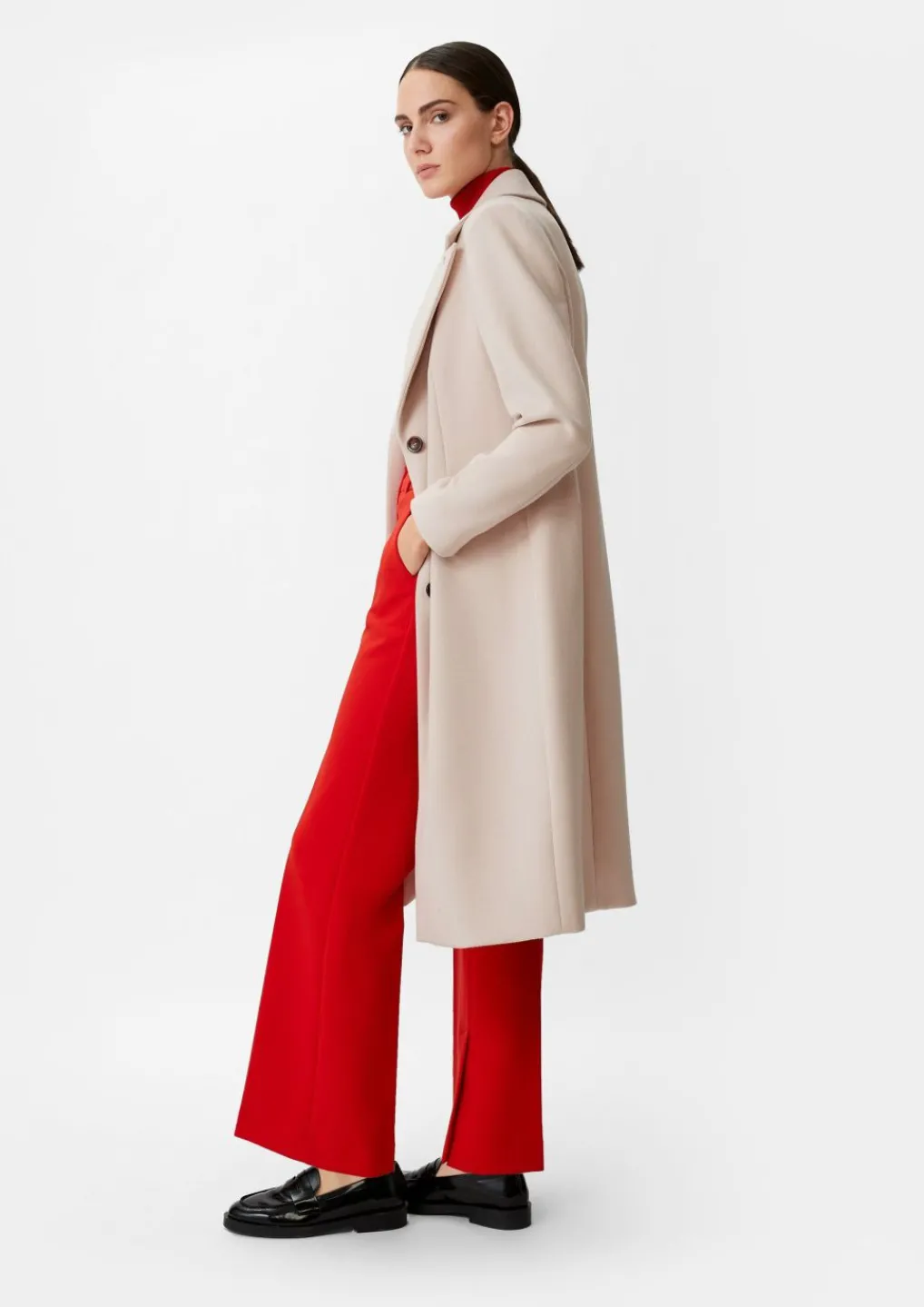 Mantel aus Viskosemix-Comma Sale