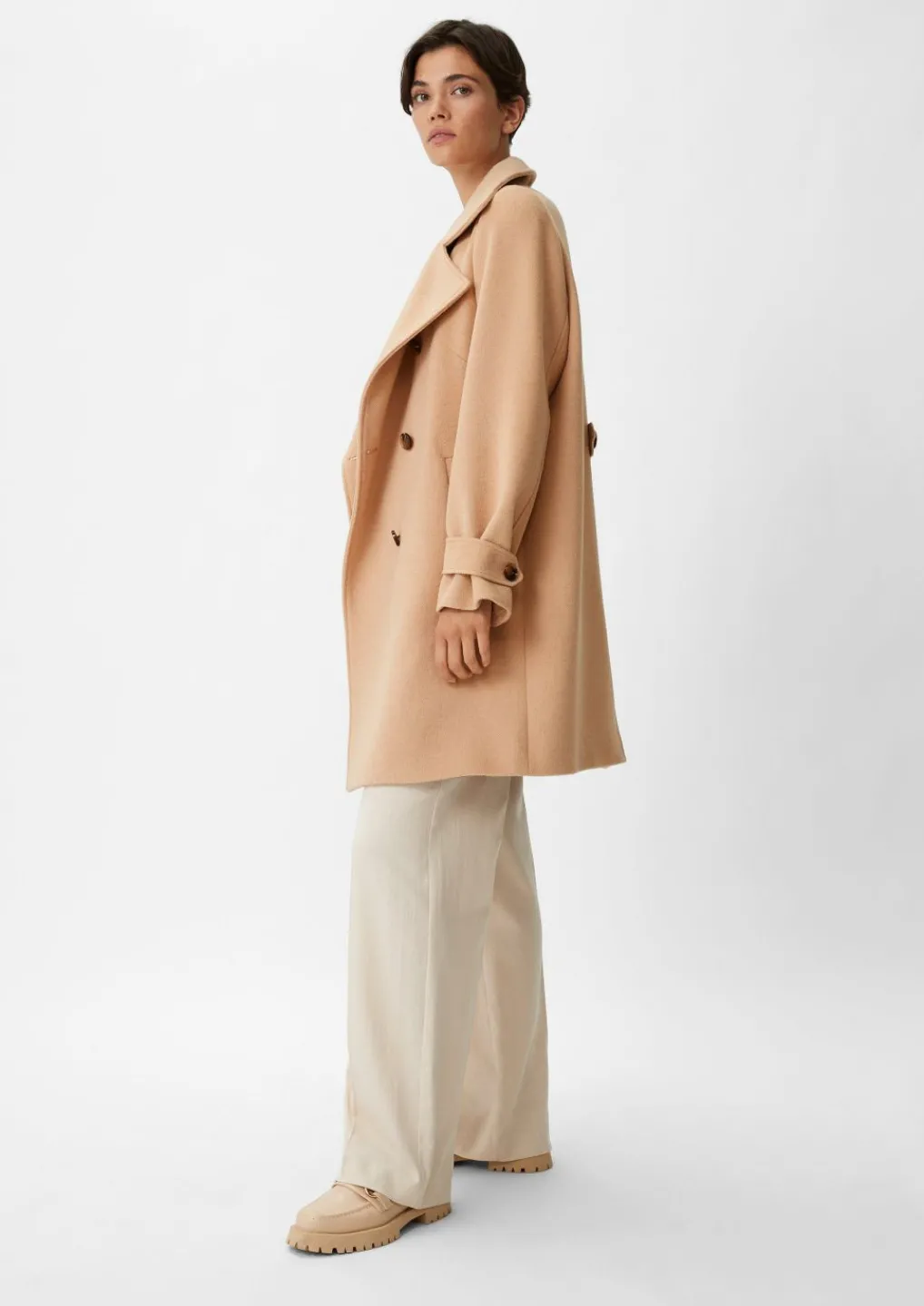 Mantel aus Wollmix-Comma Fashion