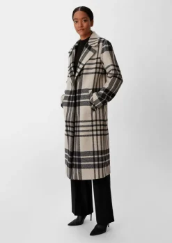 Mantel aus Wollmix-Comma Clearance