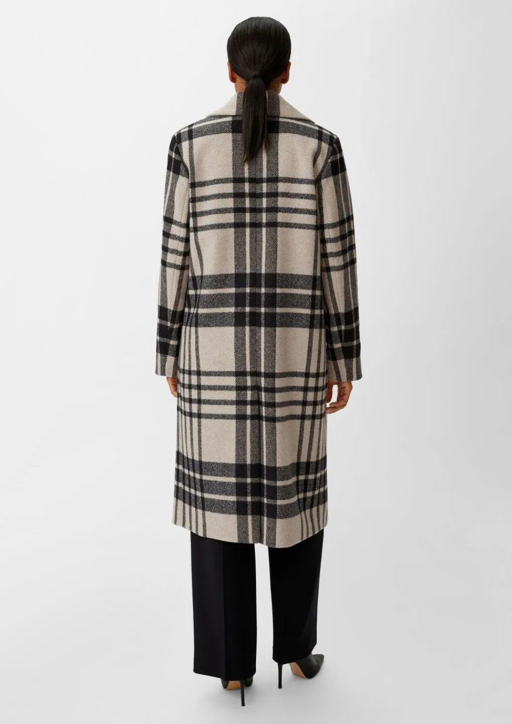 Mantel aus Wollmix-Comma Clearance