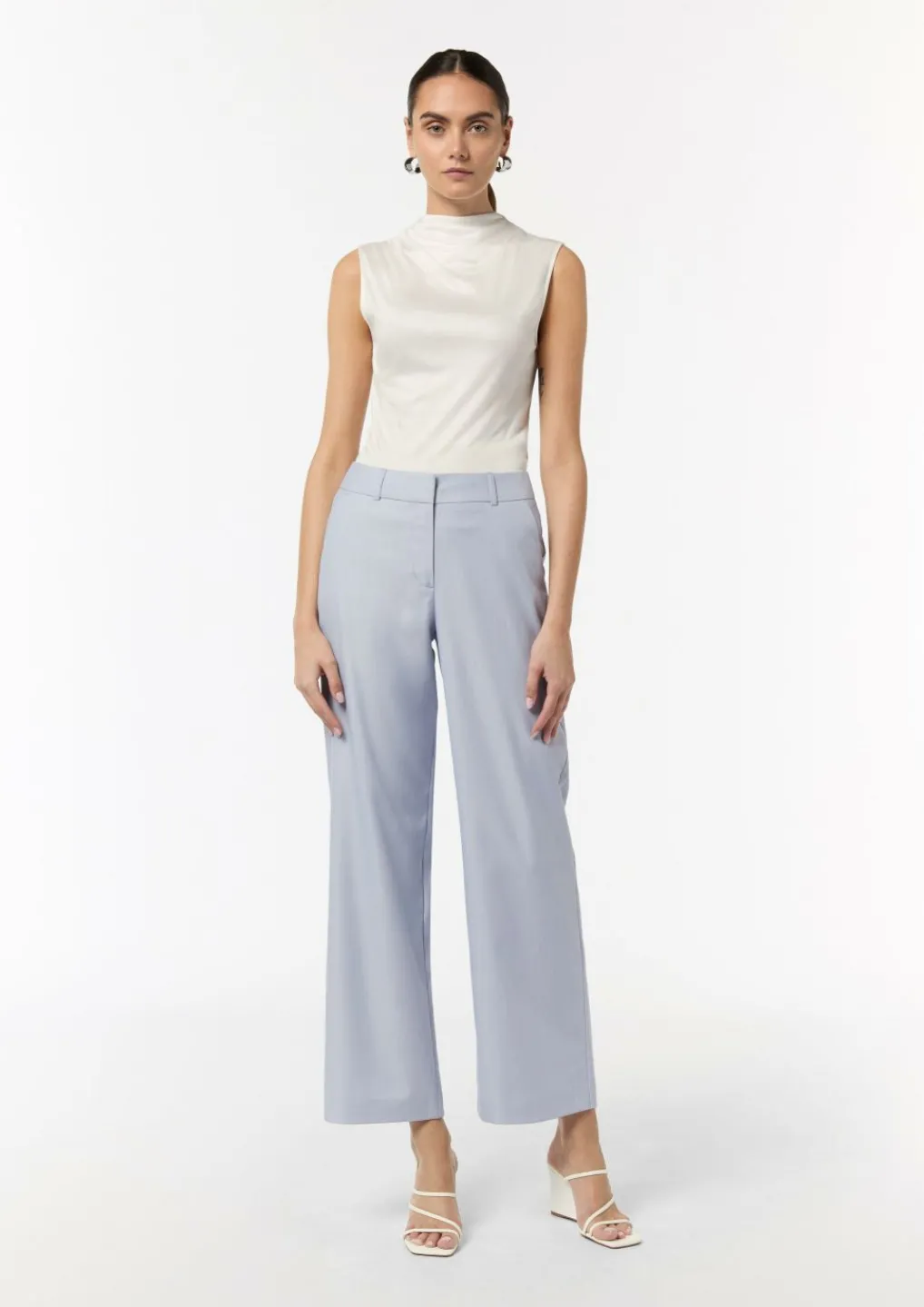 Marlenehose aus Lyocell-Comma Hot