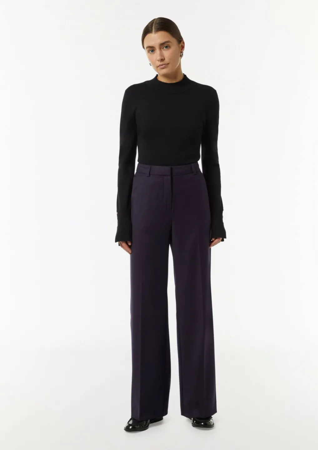 Marlenehose mit Bügelfalte-Comma Sale