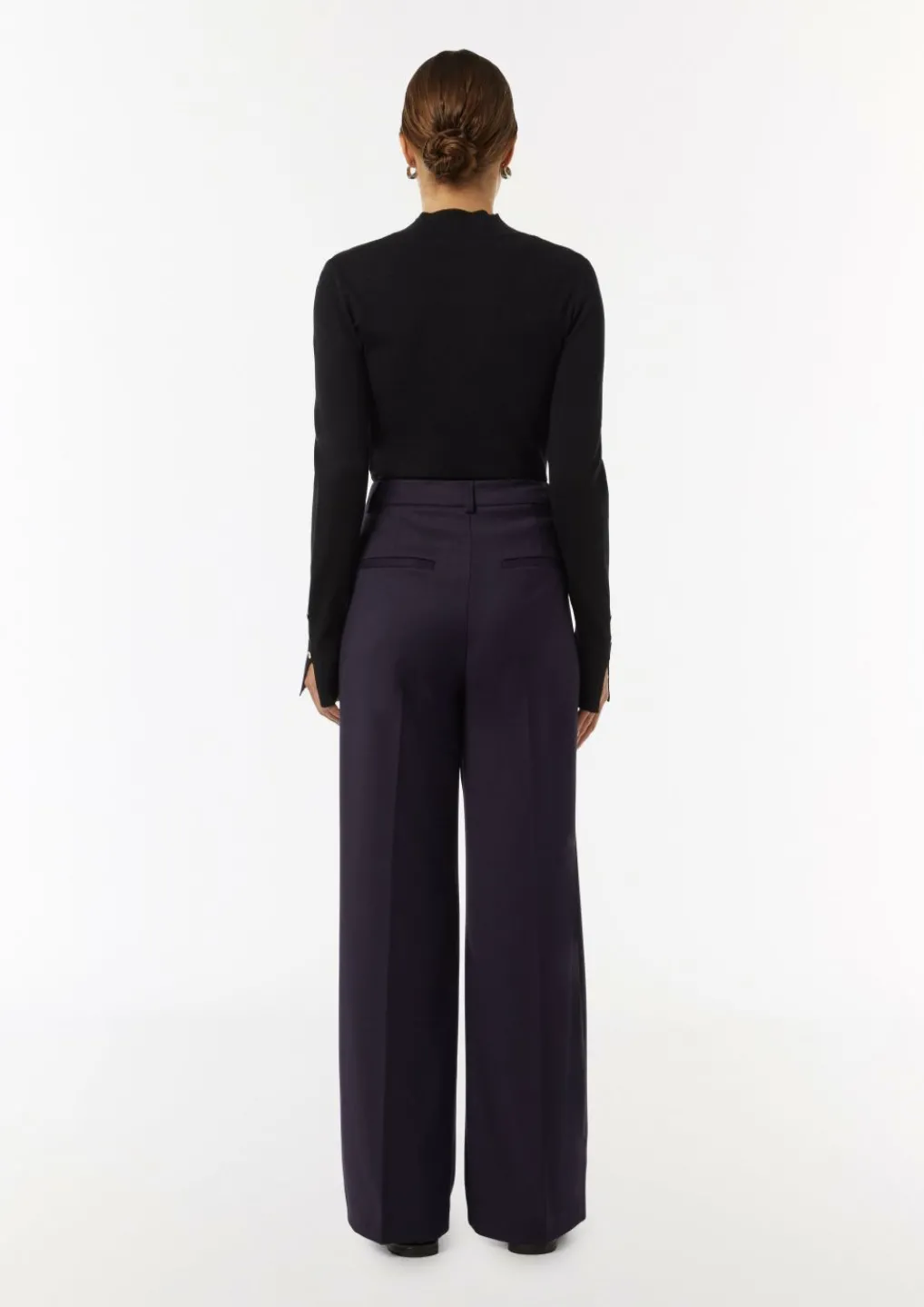 Marlenehose mit Bügelfalte-Comma Sale