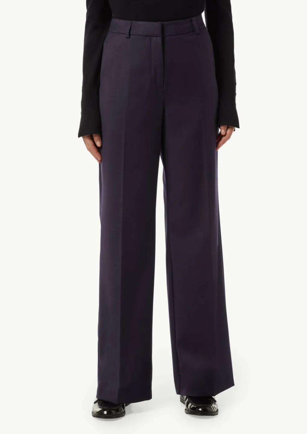 Marlenehose mit Bügelfalte-Comma Sale
