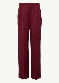 Marlenehose mit Bundfalten-Comma Discount