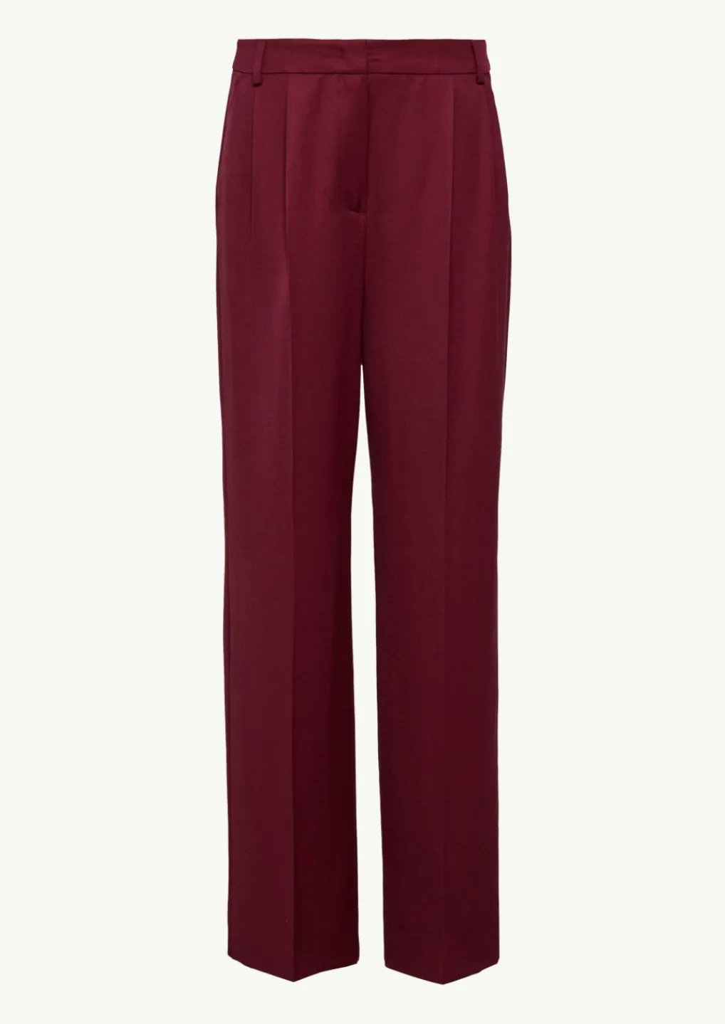 Marlenehose mit Bundfalten-Comma Discount