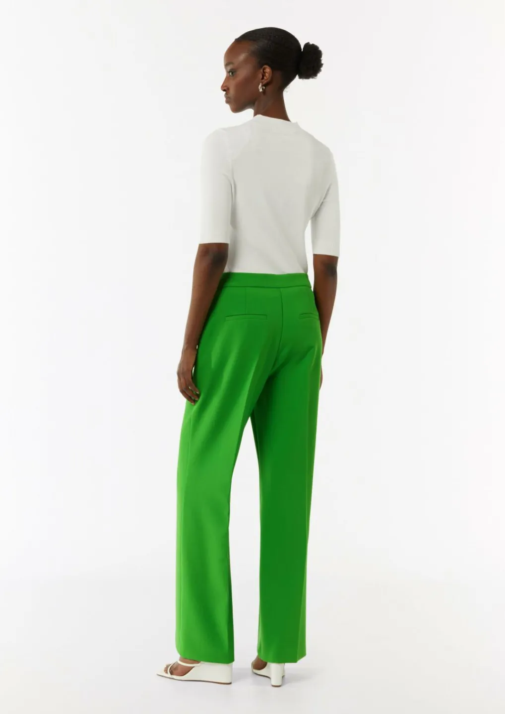 Marlenehose mit mittelhohem Bund-Comma Online
