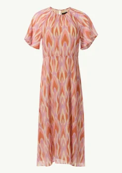 Maxi-Kleid aus Chiffon-Comma Hot