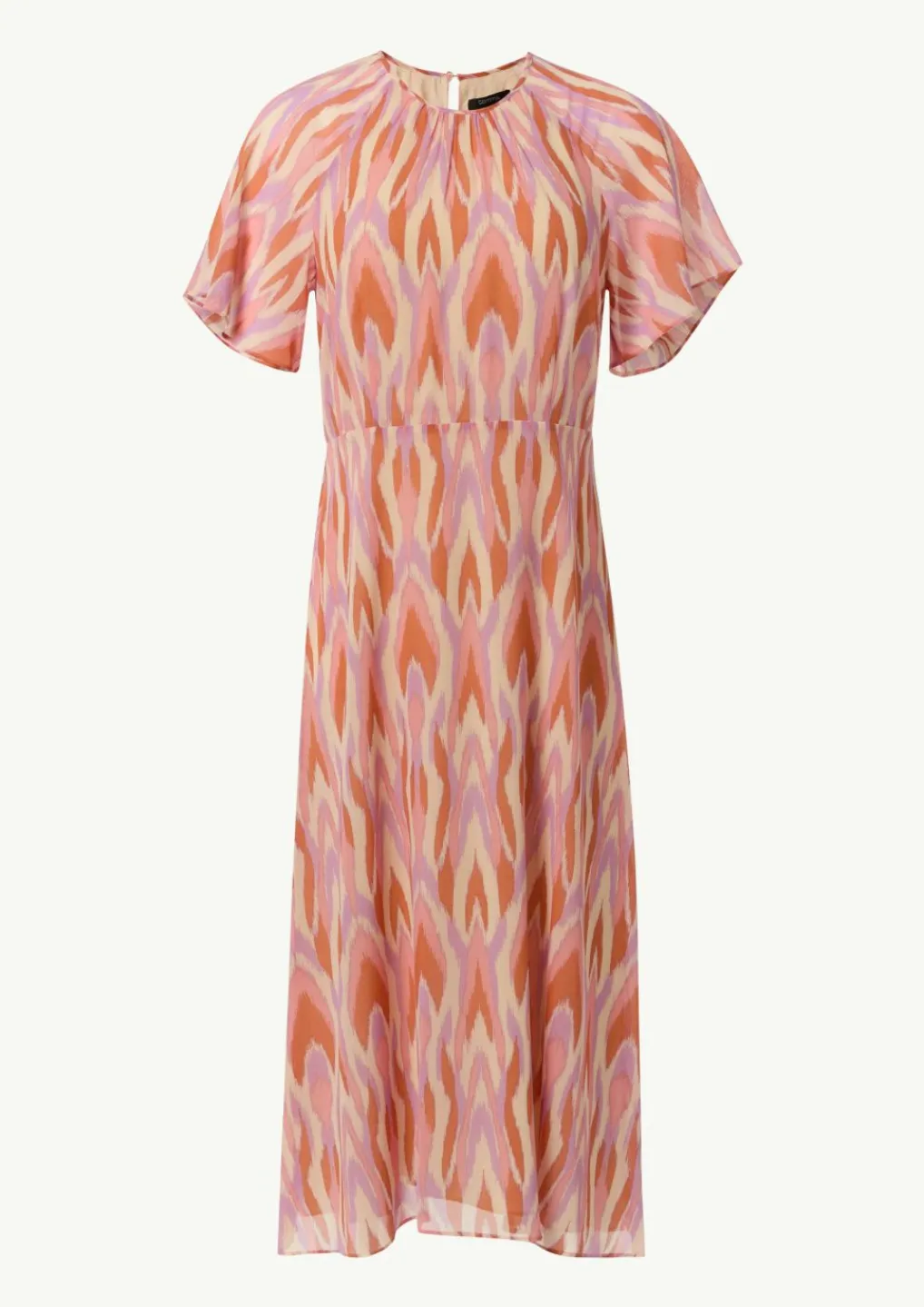 Maxi-Kleid aus Chiffon-Comma Hot