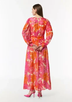 Maxikleid aus Chiffon-Comma New