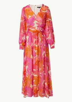 Maxikleid aus Chiffon-Comma New