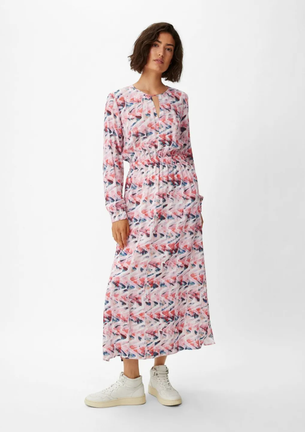 Maxi-Kleid aus Viskose-Comma Discount