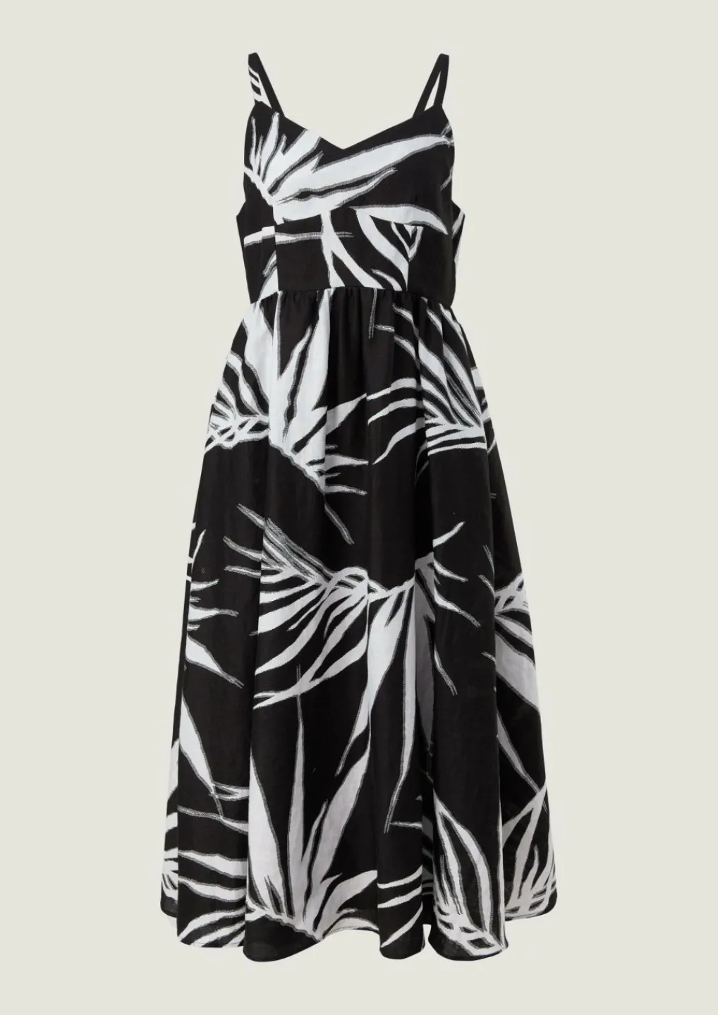 Midikleid aus Leinen-Comma Online