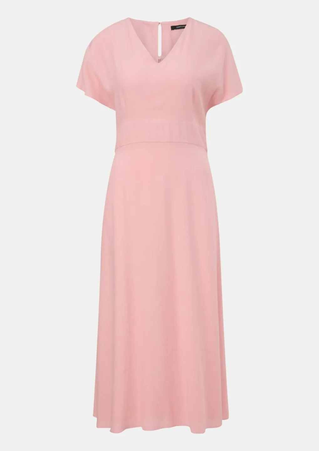 Midi-Kleid aus Satin-Comma Fashion